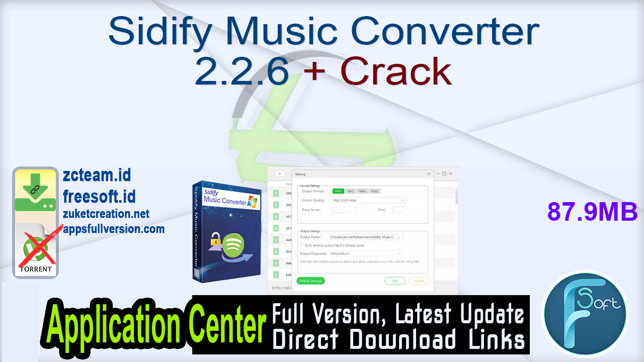 sidify music converter for spotify (windows & mac)